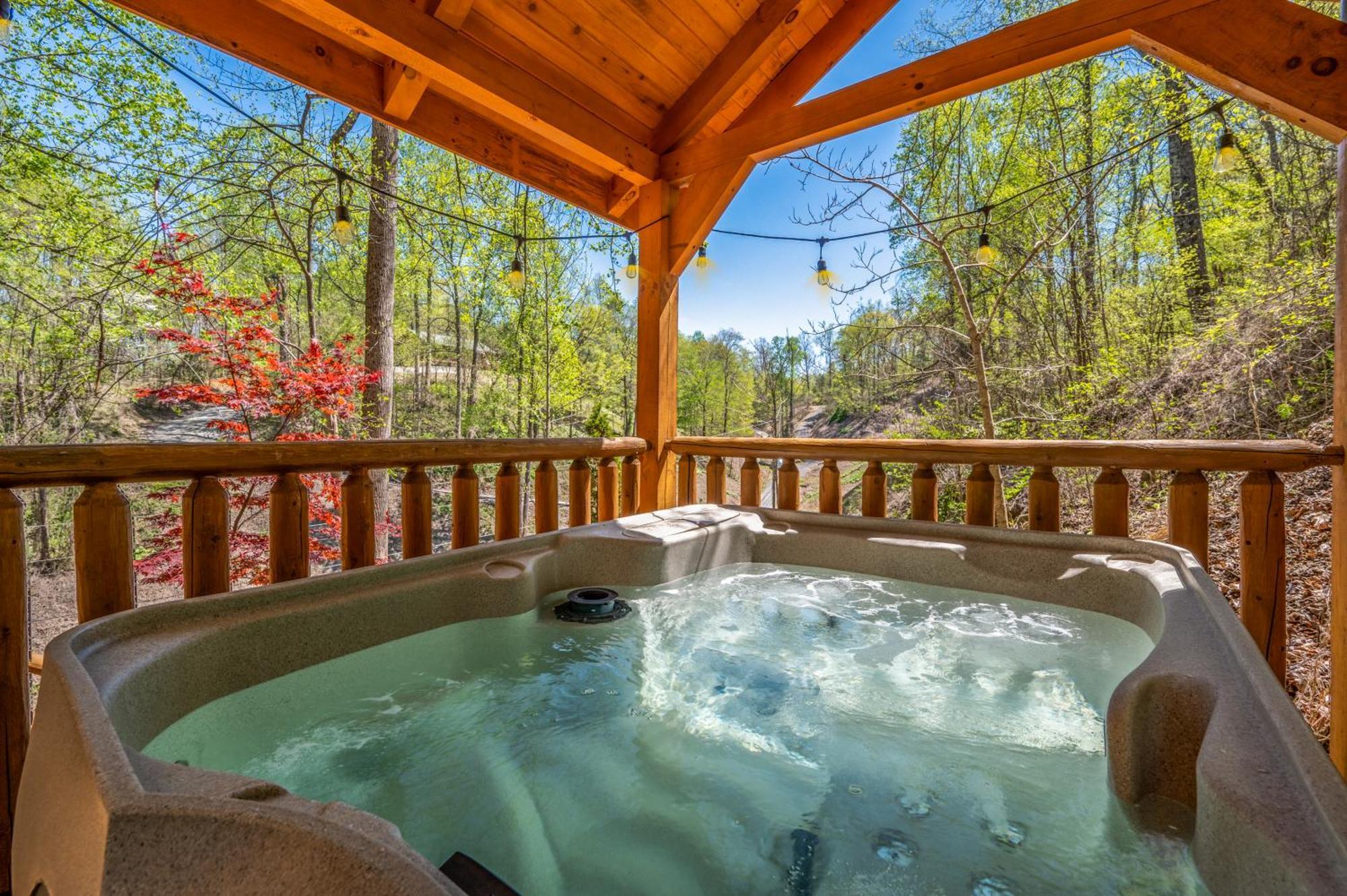 Permanent Vacation-Private Honeymoon Cabin With Hot Tub Sevierville Exteriör bild