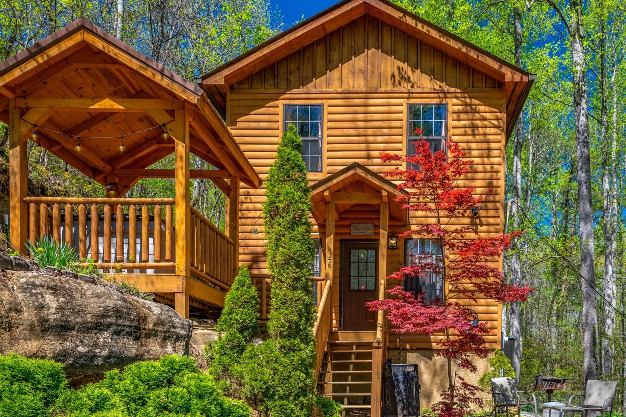 Permanent Vacation-Private Honeymoon Cabin With Hot Tub Sevierville Exteriör bild
